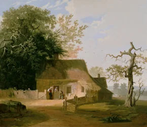 Krajobraz chaty, 1845